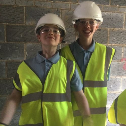 Phase 2 visit to the building site